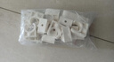 联塑（LESSO）PPR塑胶管件水管管卡 自来水管鞍型管卡6分dn25白色 热熔水管配件管夹塑胶卡子 20个/包 实拍图