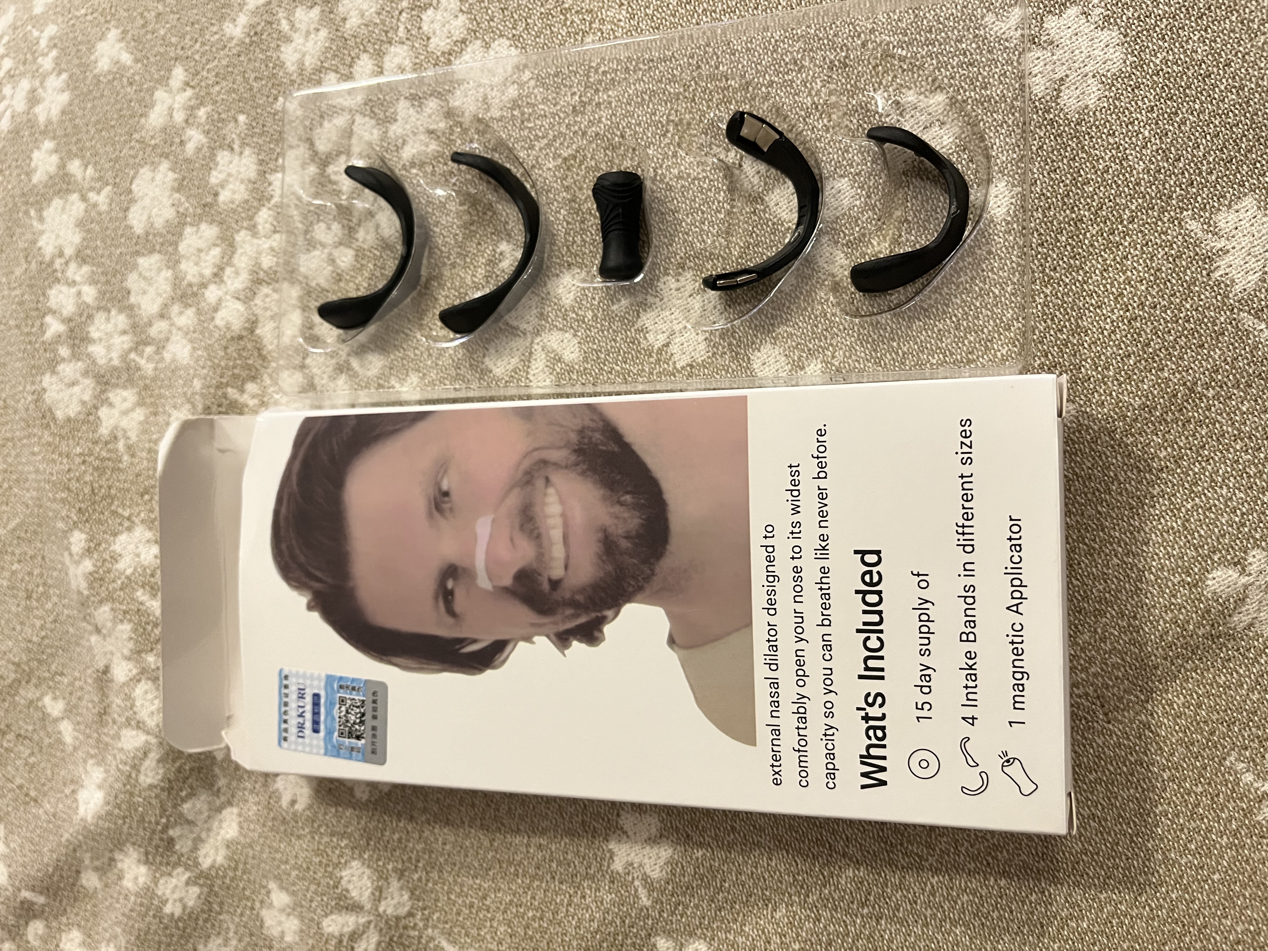 DR.KURU止鼾神器鼻贴成人男士防打鼾打呼噜鼻通气磁吸鼻贴夹防治鼻子堵塞 实拍图