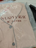 诺宜（NuoYI）月子装月子服纯棉哺乳衣孕产妇家居服睡衣J38158条纹粉色XXL 实拍图