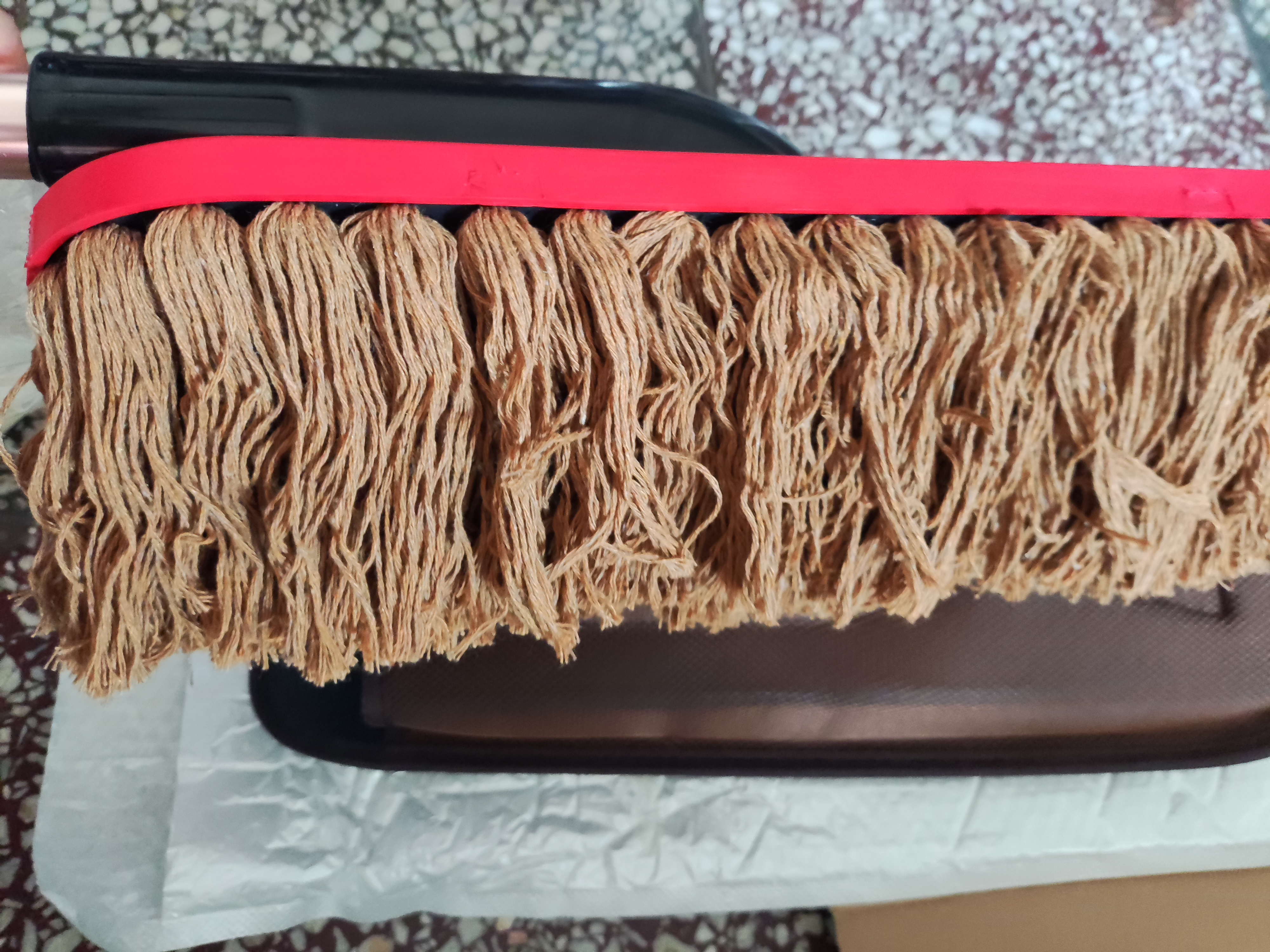 好汽仕汽车除尘掸车用掸子擦车拖把洗车带含蜡油神器扫车灰尘蜡全棉毛刷 实拍图