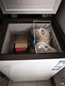 海尔（Haier）100L单温冰柜小型家用小冰柜减霜一级能效冷藏冷冻转换深冷冷柜小冰箱BC/BD-100GHW9D 实拍图