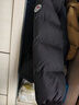 保姆鹅 儿童羽绒服宝宝短款加厚白鸭绒外套男童女童保暖防风冬[NG2637] 黑 140 实拍图