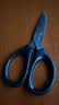 得力（deli）【热门商品】120mm小号家用小剪刀 办公剪刀小巧轻便 TJ120黑色1把装 实拍图