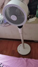 艾美特（AIRMATE）【天鹅MAX】空气循环扇直流变频家用大风力电风扇卧室轻音一级能效负离子净化语音落地扇 SRDI151 实拍图