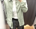 优衣库法国麻衬衫/长袖女装衬衣26春夏新款483868 74 紫罗兰色 S 实拍图