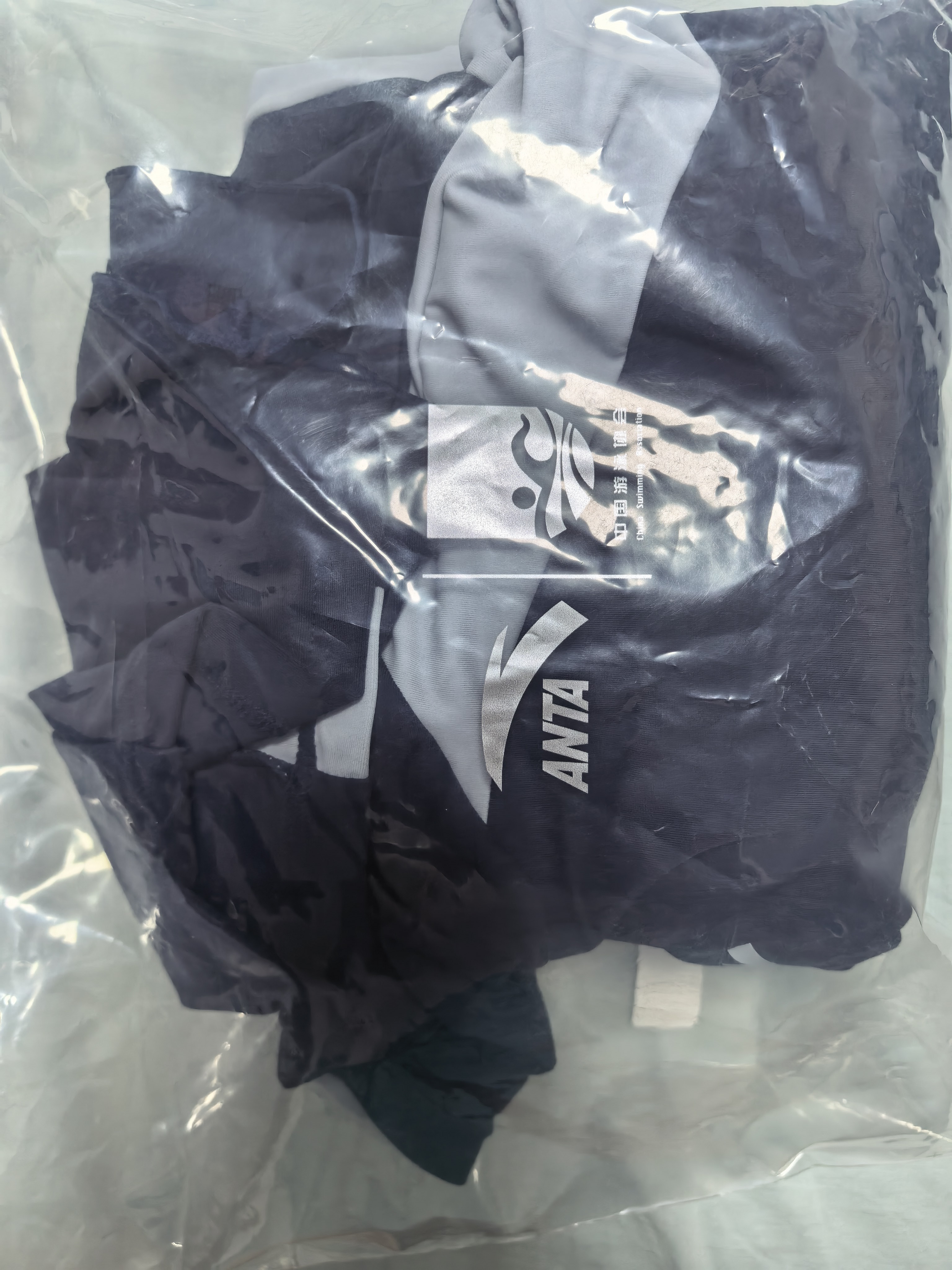 安踏（ANTA）小蛮腰泳衣女士连衣裙式成人保守泳装修身显瘦遮肉弹力游泳衣2XL 实拍图