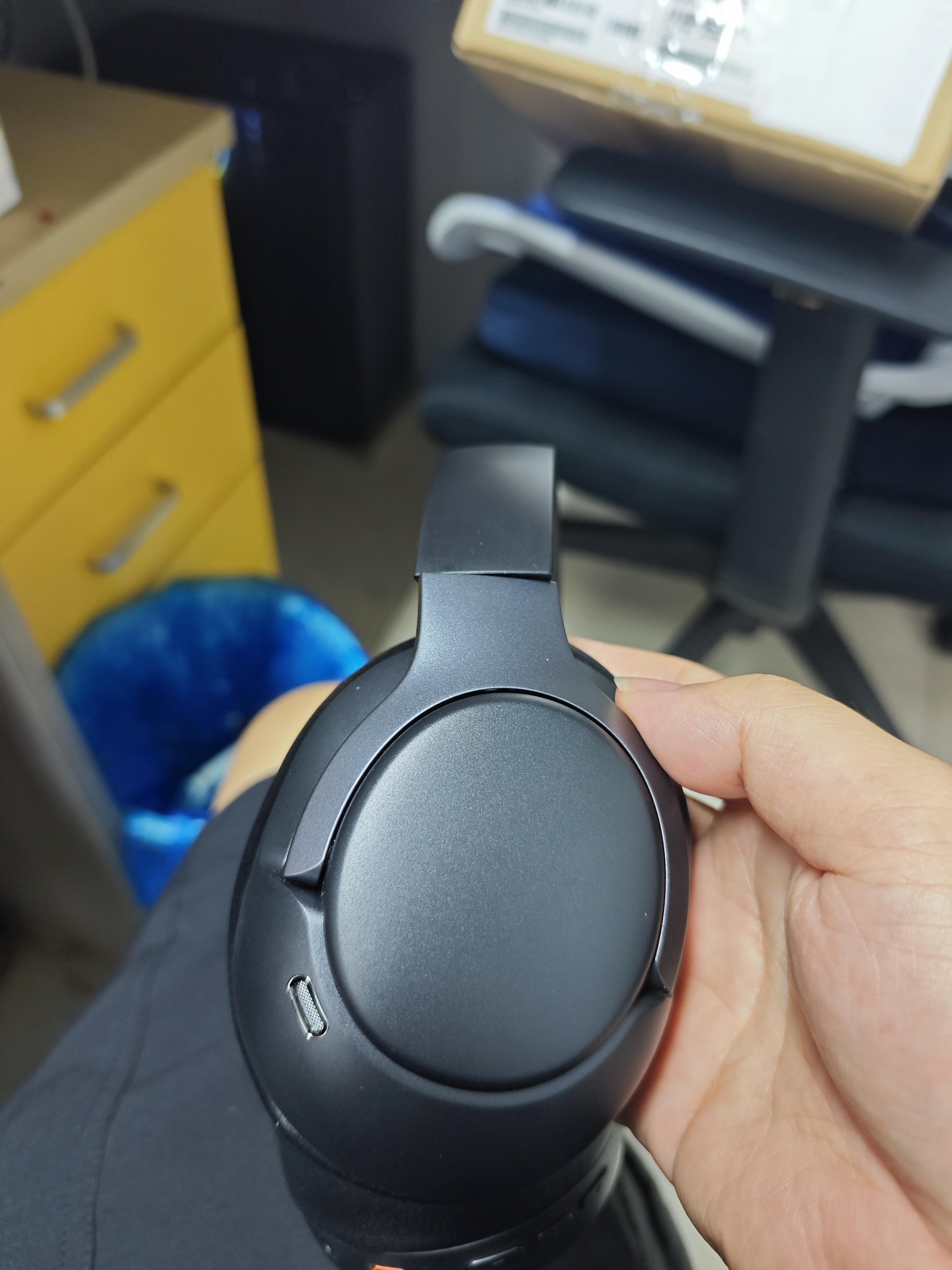 唯立德【-100dB主动降噪丨2026最新款】耳机头戴式蓝牙无线超长续航运动高音质音乐适配苹果华为小米礼物 实拍图