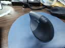 罗技（Logitech）Wave Combo 无线人体工学键鼠套装 垂直鼠标 无线蓝牙鼠标 办公键盘 无线键盘 蓝牙键盘 黑色 实拍图