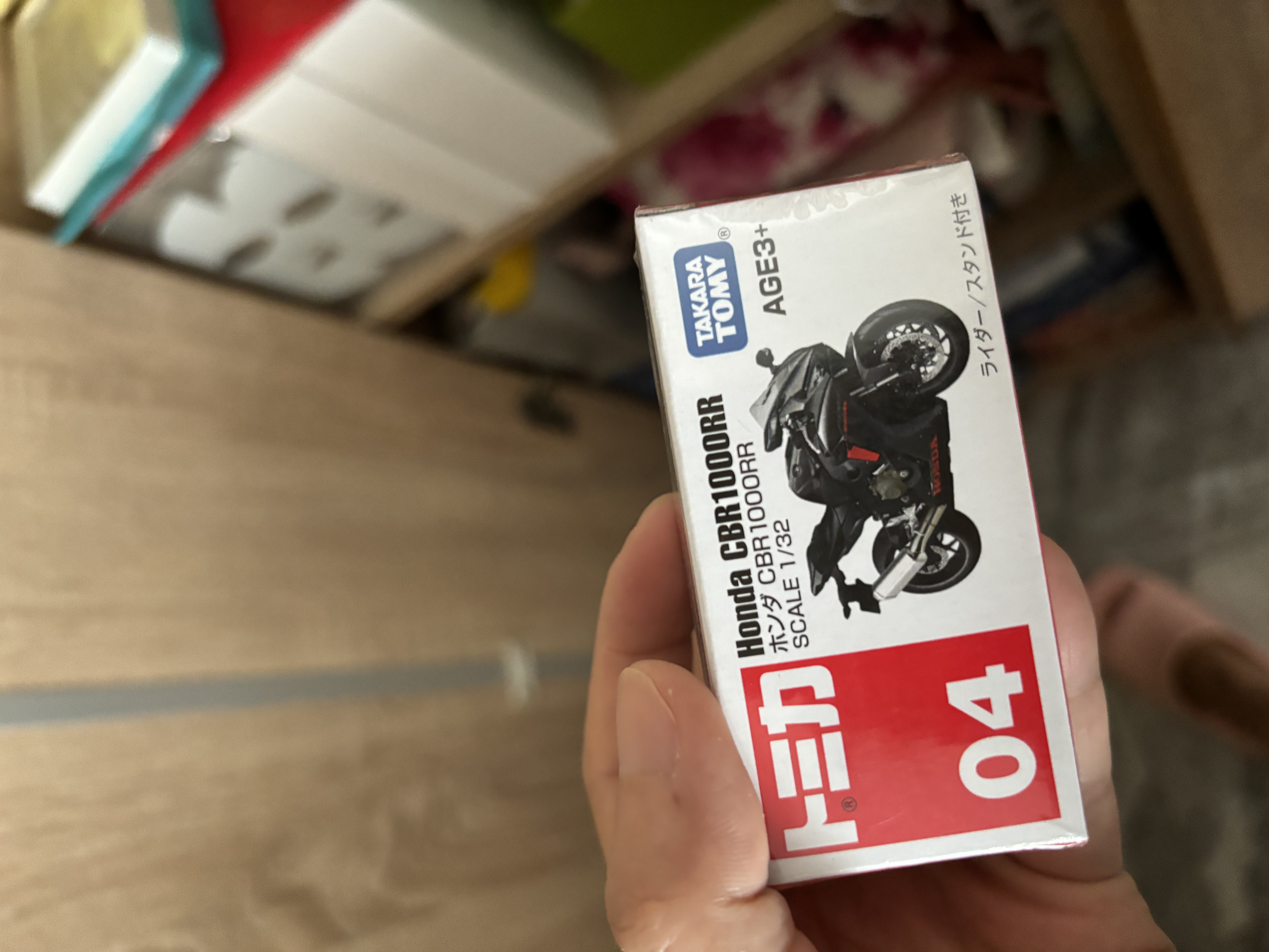 多美卡TOMY合金小汽车模型儿童玩具红白盒香港迷你巴士红118732 实拍图