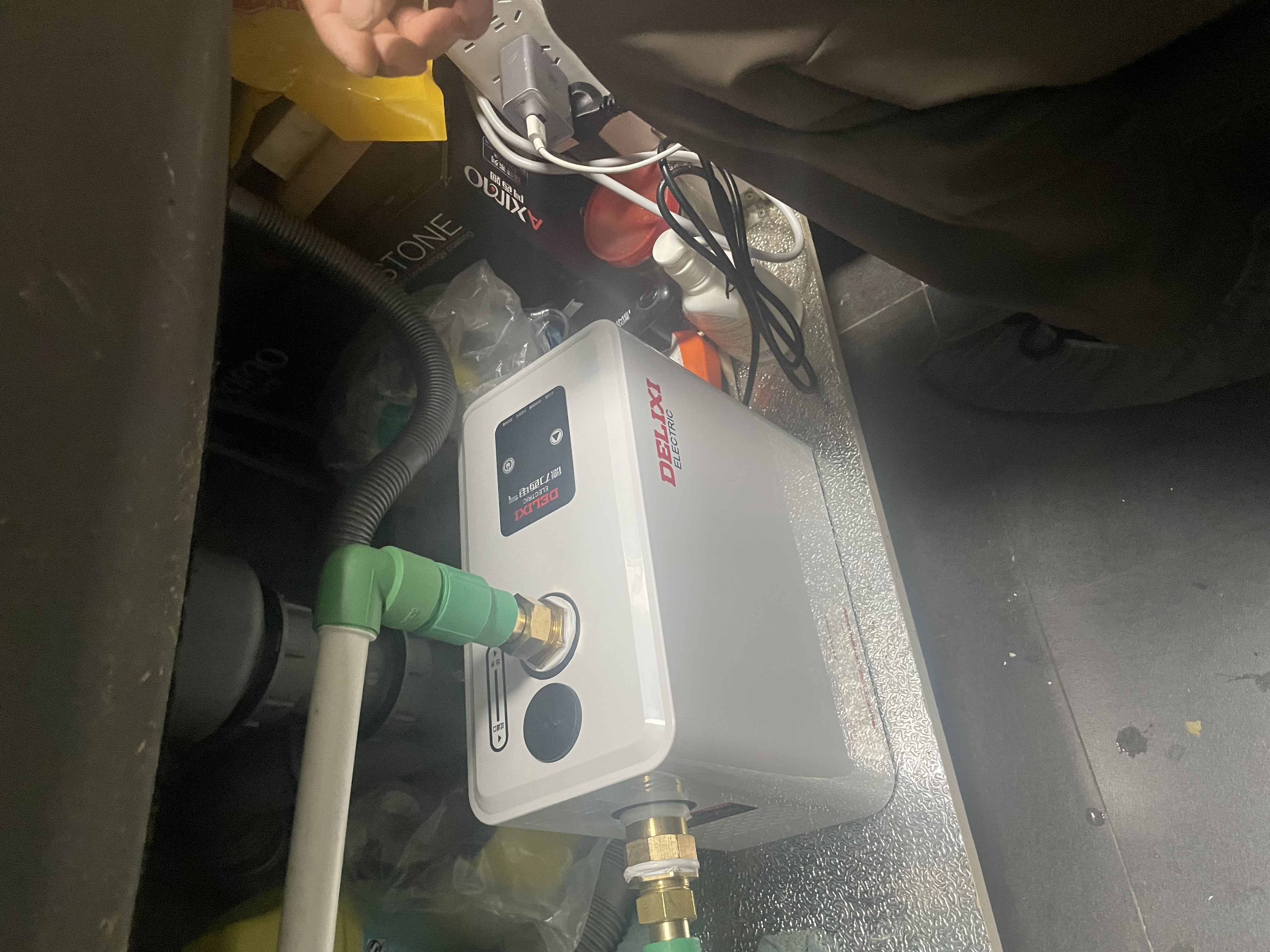 德力西增压泵家用变频恒压自吸泵全自动自来水管道加压水泵 实拍图