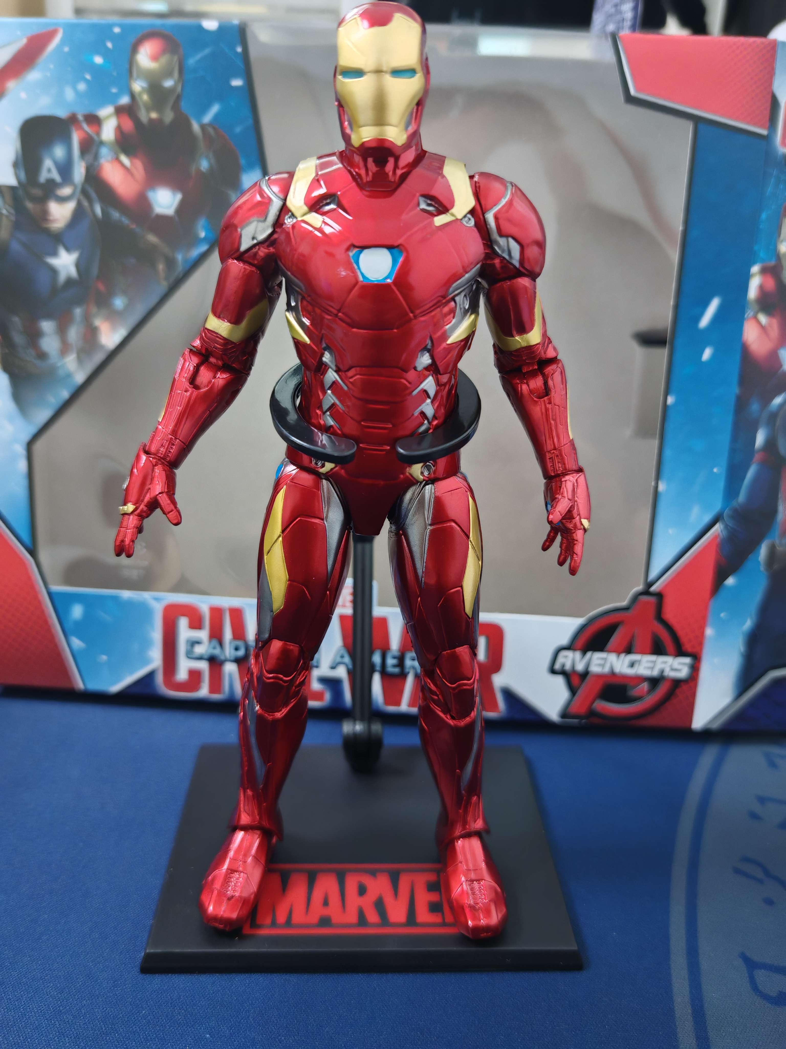 漫威（Marvel）漫威钢铁侠MK46模型生日礼物男孩玩具手办摆件模型关节可动 实拍图