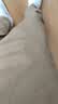 与狼共舞【显瘦小锥裤】时尚百搭通勤休闲男士九分裤 306棕色 M(50)  实拍图