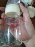 爱得利（evorie）奶瓶 新生儿奶瓶 标准口径玻璃奶瓶120ml (自带0-3个月S码圆孔) 实拍图
