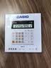 卡西欧（CASIO）超宽计算器DH-12-WE白色 无声款 12位数字显示双电源桌面办公 实拍图