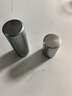京适茶叶罐便携小茶罐铝合金属储存罐密封罐装高端茶叶盒空盒收纳盒 茶【太空银】中号长款 120ml 实拍图