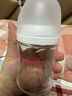 贝亲（Pigeon）婴儿玻璃奶瓶 防胀气奶瓶 宽口径自带奶嘴M号240ml 日本原装进口 实拍图