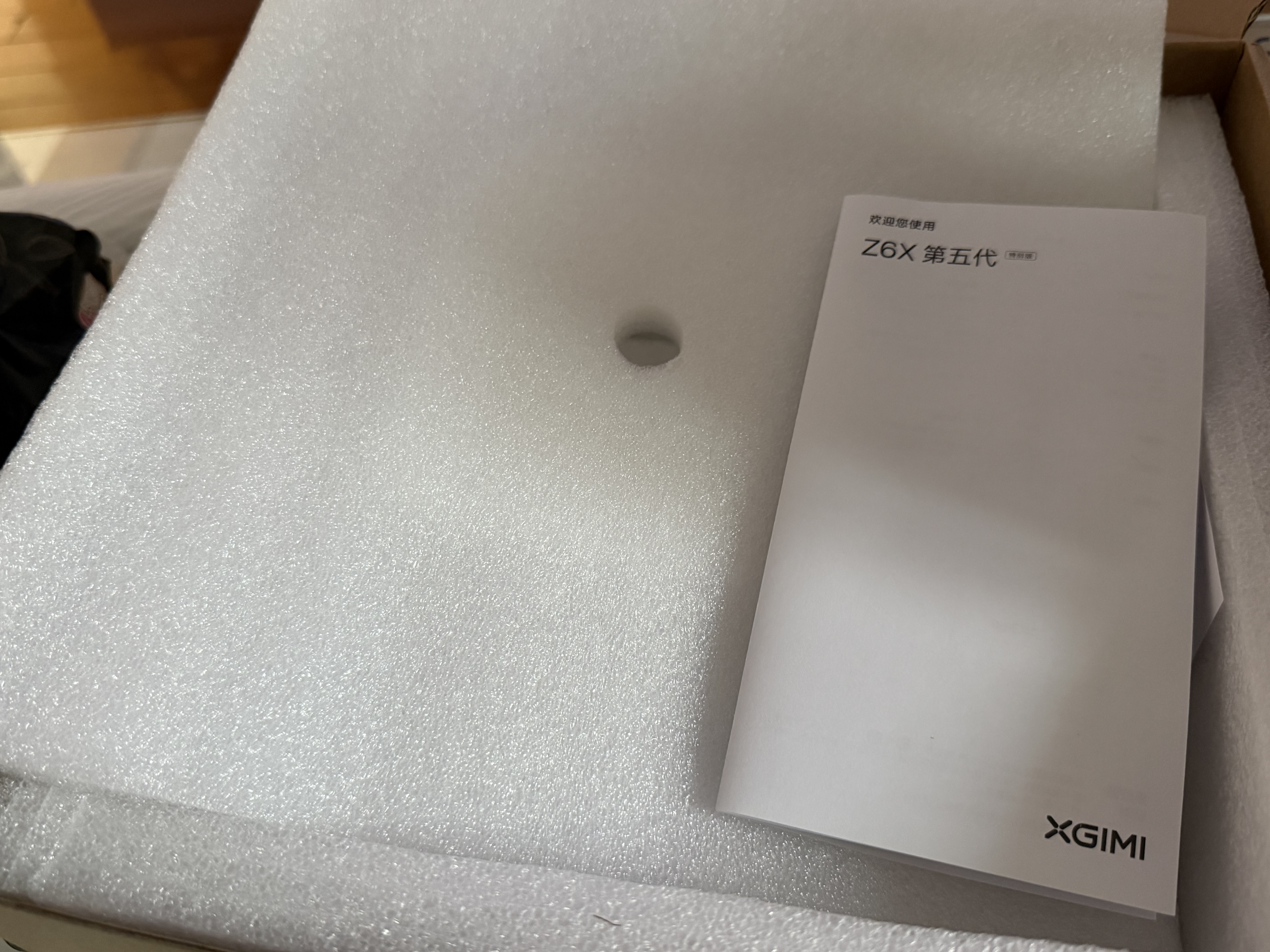 极米（XGIMI）Z6X 第五代【550CVIA】 投影仪家用卧室1080P高清真实高亮轻薄投影机 智能影院2年质保国家补贴 实拍图