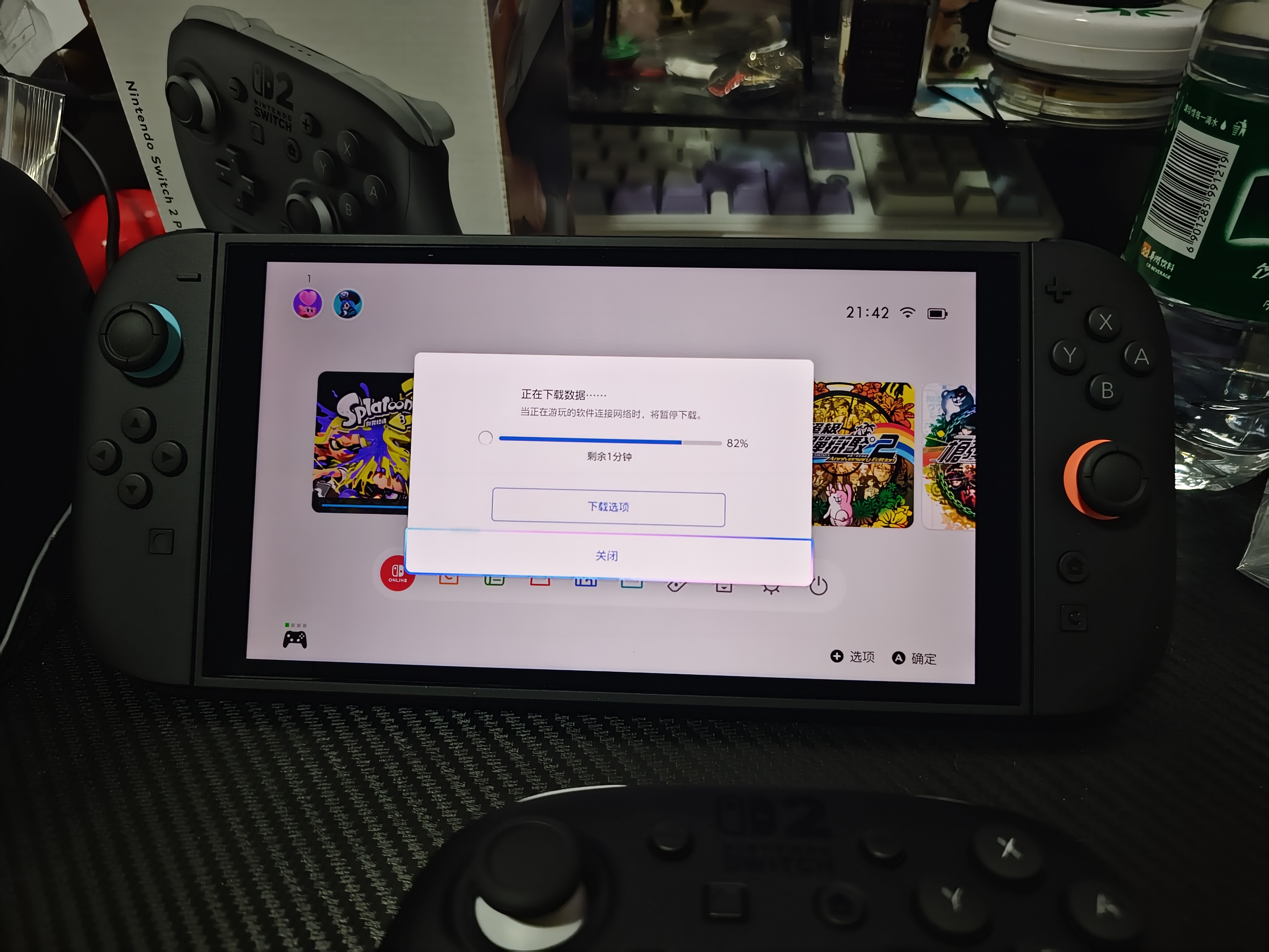 任天堂（Nintendo）【国内保税仓】Switch2/1代 OLED/续航加强日版/港版便携家用ns体感游戏机掌机 美版switch2国际多语言保税（赠共享会员） 实拍图