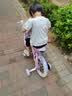 奥仕龙x迪士尼联名自行车儿童3-6岁小孩单车4-8岁公主款儿童自行车 冰雪奇缘-艾莎【后座版】礼包 14寸 适合90-105cm 实拍图