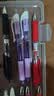 派通（Pentel ）【热门商品】BLN105按动黑色中性笔高颜值0.5mm签字笔商务学生速干水笔水性笔文具 紫杆黑芯单支装 实拍图