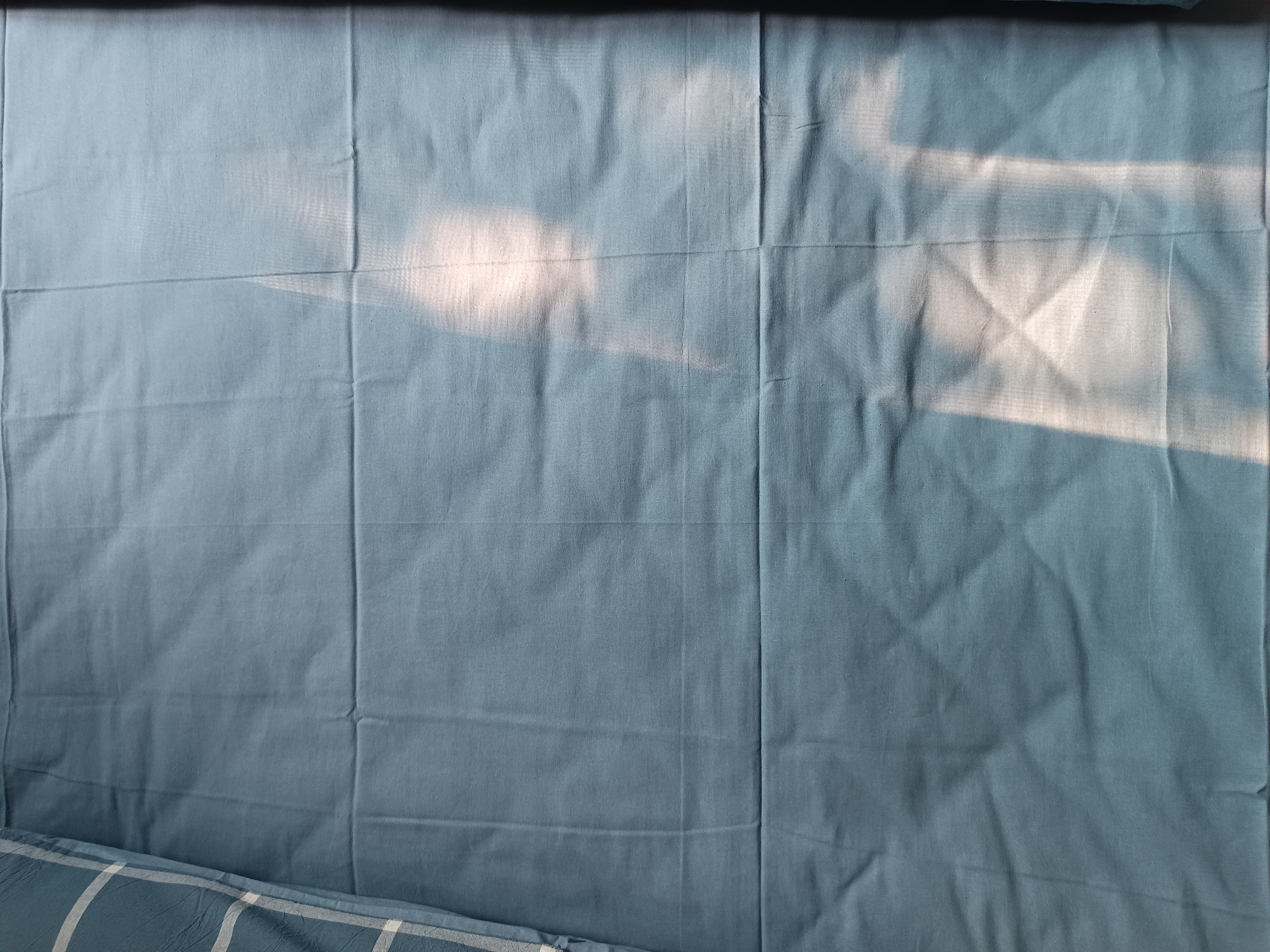 无印良品A类100%纯棉四件套床上用品全棉床单被套200*230cm1.5/1.8米床 实拍图