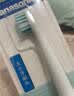 松下（Panasonic）原装替换牙刷头细小软刷毛 适用于EW-DM71 DM711 DM712 DM31电动牙刷刷头 WEW0972M（一大一小） 实拍图