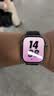 Apple/苹果 Watch S11 智能手表GPS款46毫米深空灰色铝金属表壳黑色运动型表带S/M MEVN4CH/B 实拍图