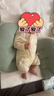 贝瑞加（Babyprints）婴儿连体衣2件装新生儿纯棉内衣长袖四季爬服宝宝哈衣薄款 白黄59 实拍图