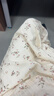 香影【王楚然同款】v领连衣裙女2026夏季新款花路繁花黄色印花裙 黄色 （尺码偏小，建议拍大一码） M 95-110斤 /裙长101.0CM 实拍图