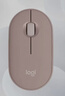 罗技（Logitech）PEBBLE 2.0 无线蓝牙鼠标 静音鼠标 办公鹅卵石便携 升级Pebble2代 粉色 实拍图