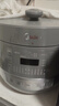 美的（Midea）0涂层精钢厚釜电压力锅5L双胆全自动智能预约家用煲汤煮饭煲MY-C5856G高压锅4-6人 实拍图