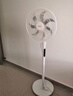 美的（Midea）【飓风节能】七叶柔风立式电风扇/家用轻音落地扇/台式小型风扇/大风力遥控定时摇头风扇 SAH35BSJ 实拍图
