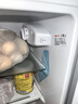 新飞冰箱小型租房用 一级能效冷 藏冷冻两用1-2人家用小冰箱 出租房双门电冰箱办公室两门 26年升级 76A一级能效【保鲜盒款】银 实拍图