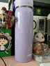 膳魔师（THERMOS）保温杯500ml大容量男女士儿童不锈钢保温保冷水杯子JNL-503 PPL 实拍图