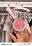babycare婴儿梳子宝宝去头垢刷按摩新生儿童洗澡洗头软毛刷子套装 沃格粉 实拍图