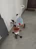 星孩儿童三轮车1-3-2-6岁大号宝宝婴儿手推车脚踏自行车幼儿园童车 顶配钛空轮+推把 咖色 实拍图