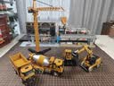 卡威（KIV）工程车玩具套装儿童玩具汽车男童合金吊车搅拌车挖掘机儿童节礼物 9辆合金工程车 黄色+工程配件*8+人偶*3+地图 实拍图