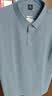 KOLON SPORT/可隆SECO POLO衫  男士户外抗菌防晒UPF50+吸湿速干T恤 LHPT6MTT23-GB 灰蓝色 XL 180/100A 实拍图