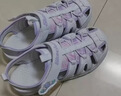 Skechers斯凯奇夏季童鞋女童凉鞋包头护脚透气魔术贴沙滩鞋公主鞋302721L 实拍图