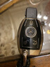 Qidian适用于老款奔驰钥匙套a级C级E级S级glc260GLE300C200lglbA包扣壳 极光银 钥匙套+编织扣 实拍图