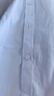 杉杉男童衬衫长袖儿童白色衬衣女大童春夏小学生校服演出服 白色 140 实拍图