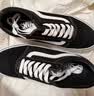 VANS范斯官方 升级款ComfyCush Old Skool舒服运动鞋低帮 黑色 42 实拍图
