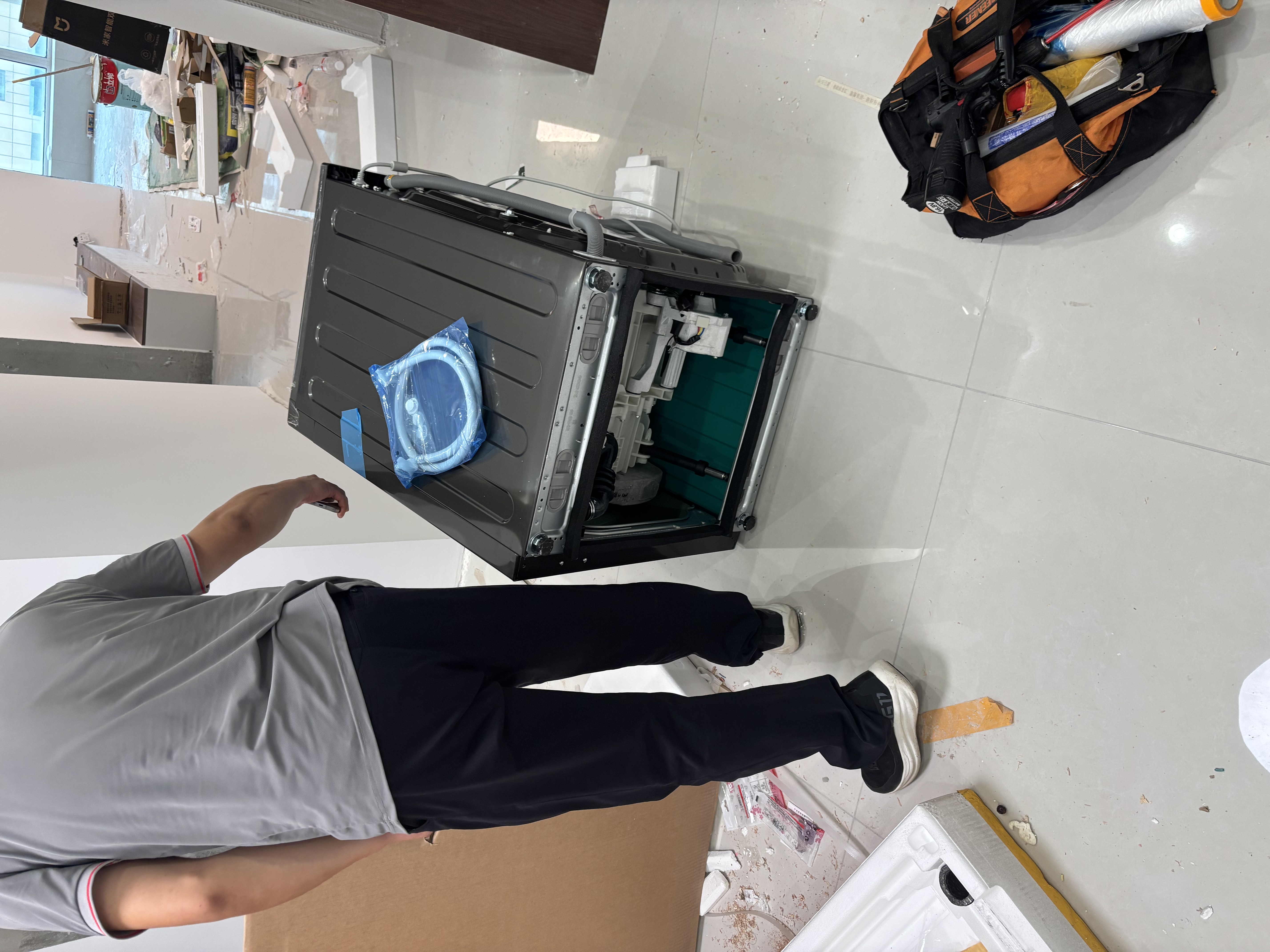 小天鹅（LittleSwan）滚筒洗衣机 水魔方洗脱/带烘干洗烘一体机10KG大容量全自动1.28洗净比除菌除螨纯平自由嵌以旧换新 【628T洗烘款】高性价比1.28洗净比 滚筒洗烘 实拍图