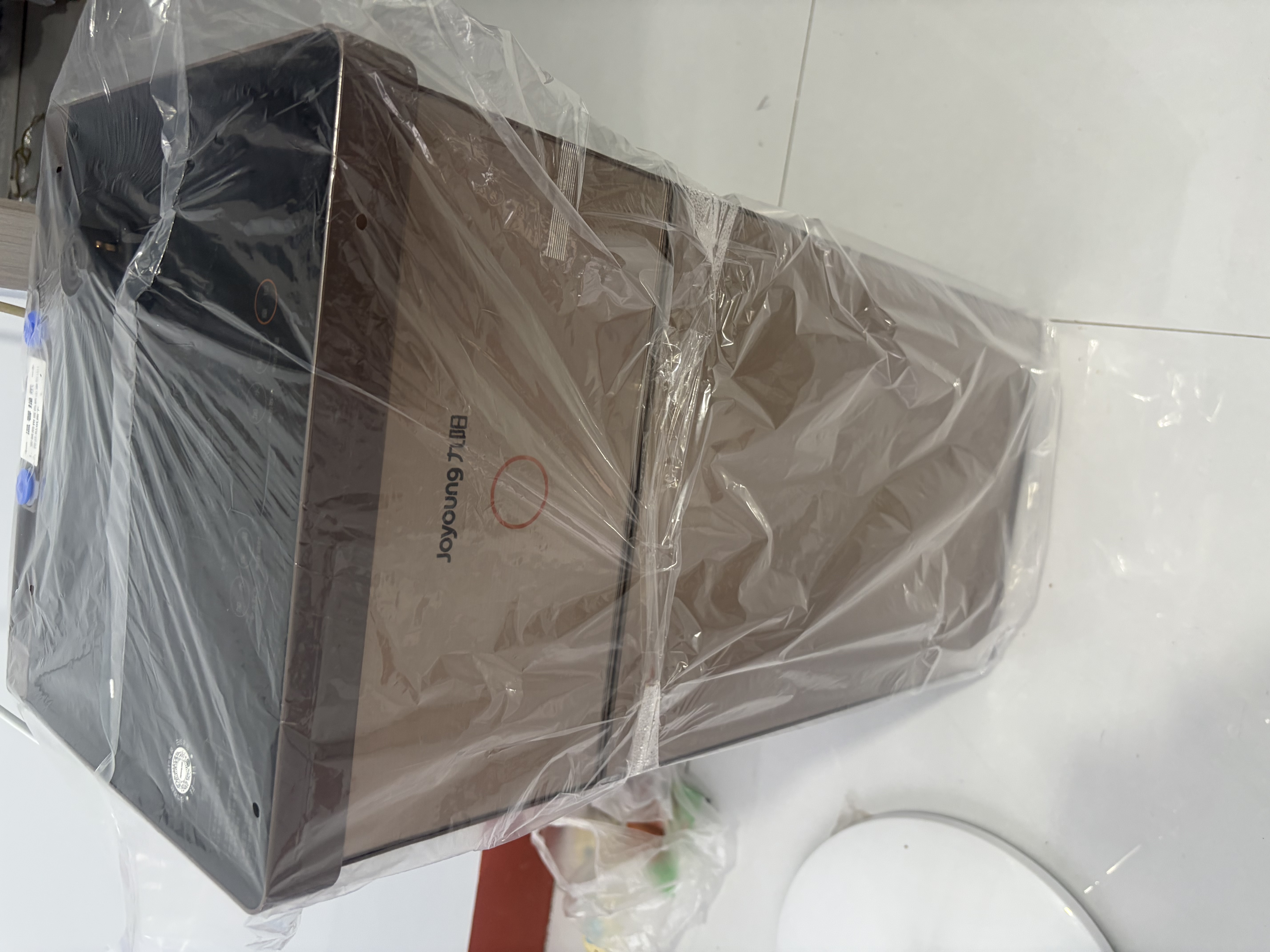 九阳（Joyoung）茶吧机彩屏316L烧水壶电热水壶京东自营双壶双保温远程遥控抗菌管路家电 WH165【温热款】 实拍图