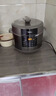 美的（Midea）大容量电压力锅8L电饭煲通用8-10人高压锅智能预约多功能一体开盖炖煮煲汤电饭锅MY-E8129 实拍图