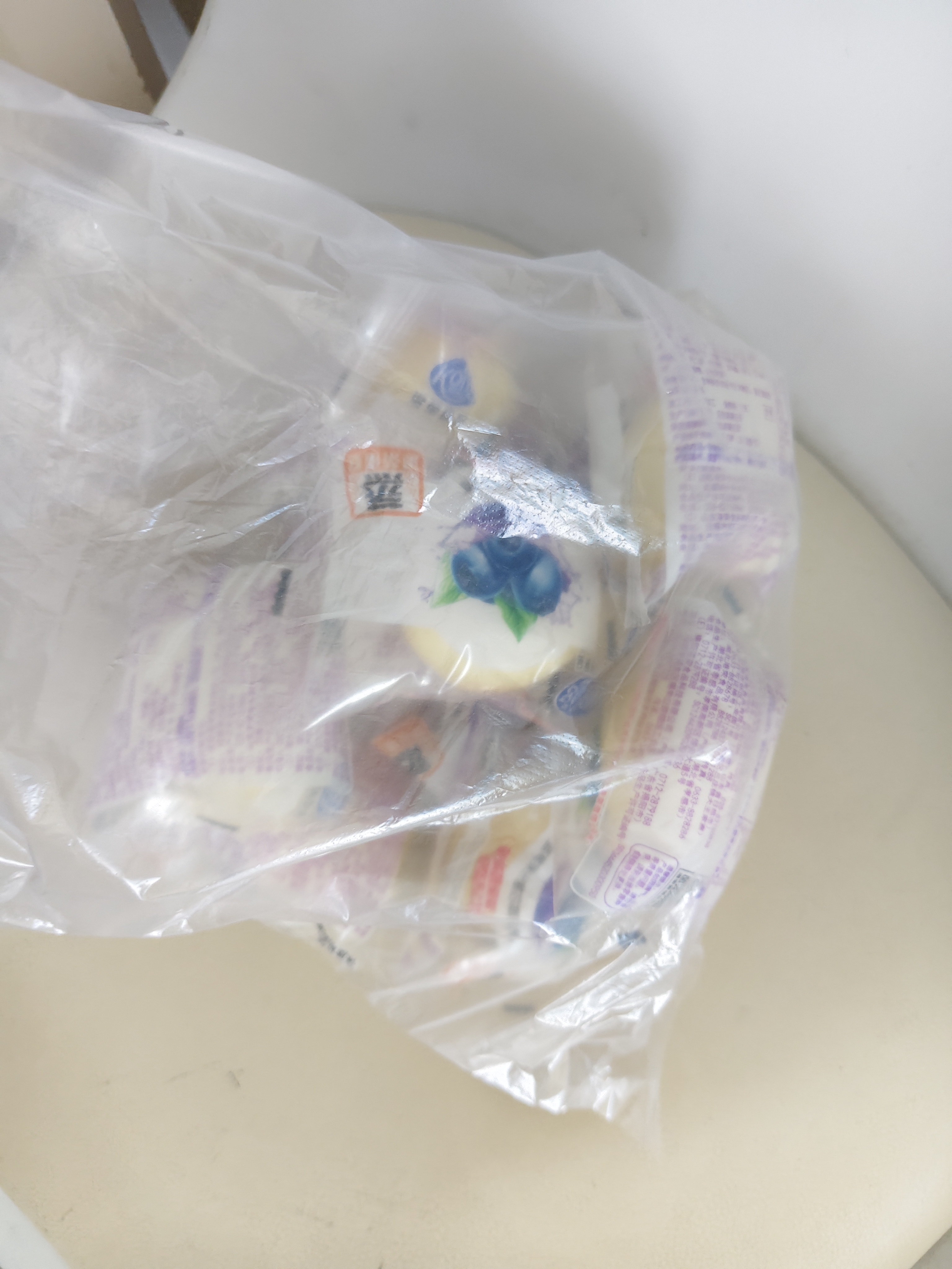港荣蒸蛋糕淡糖450g小面包蛋糕早餐糕点甜品零食下午茶独立包装 实拍图