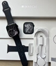 Apple/苹果 Watch S11 智能手表GPS+蜂窝款46毫米亮黑色铝金属表壳黑色运动型表带M/L MFDA4CH/B 实拍图