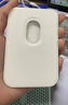 Smorss 适用苹果MagSafe磁吸卡包通用iPhone17-12系列手机背贴卡套公交地铁门禁购物卡袋手机壳卡包白色 实拍图