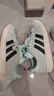 adidas「面包鞋」GRAND COURT BASE 00s休闲低帮板鞋男女阿迪达斯   薄荷绿/黑色/汉玉白   37 实拍图