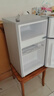 新飞冰箱小型租房用 一级能效冷 藏冷冻两用1-2人家用小冰箱 出租房双门电冰箱办公室两门 26年升级 38A一级能效【保温升级】银色 实拍图
